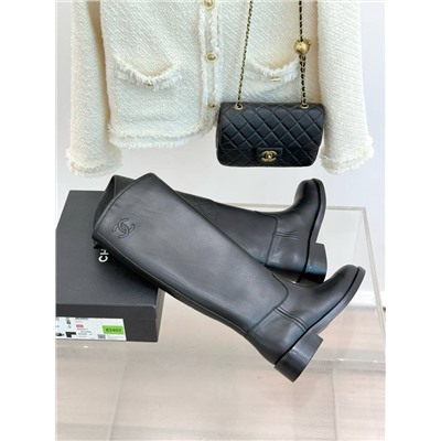 Женские широкие сапоги  Chane*l 🖤