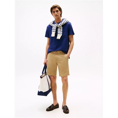 Embroidered Logo Interlock T-Shirt