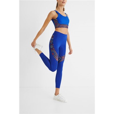 Legging deporte bloques estampados