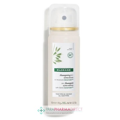 Klorane Avoine Shampoing Sec Extra-Doux à l'Avoine & Céramide 50ml