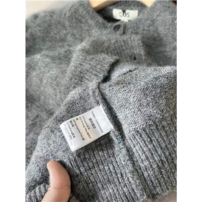 Женский мягкий кардиган из смесовой шерсти CO*S