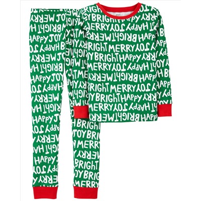 Carter's | Kid 2-Piece Christmas 100% Snug Fit Cotton PJs