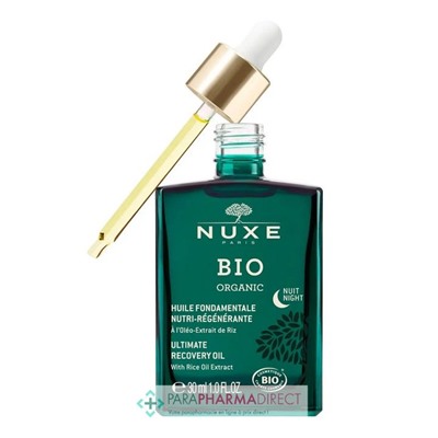 Nuxe BIO Organic - Huile Fondamentale Nutri-Régénérante 30 ml