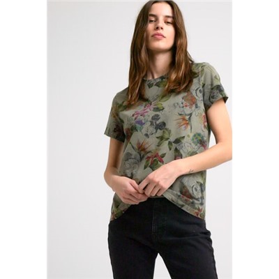 Camiseta tropical Mickey Mouse