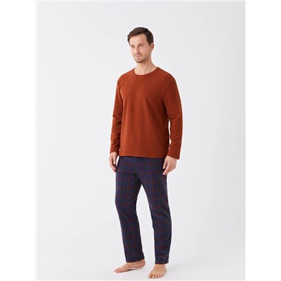 LC Waikiki Standart Kalıp Ekose Polar Erkek Pijama Takımı, LCW DREAM                                            
                                            Standart Kalıp Ekose Polar Erkek Pijama Takımı