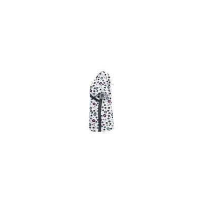 UA Wild Garden White Mock Wrap Scrub Top