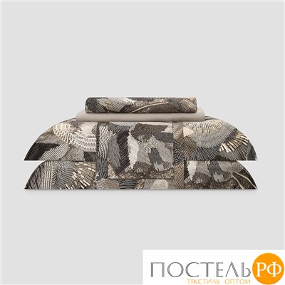 Togas ЛИГАРДЕ к-т наволочек серо-коричн 50х70-2пр