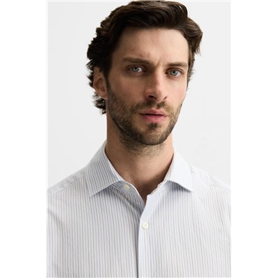 CAMISA TWILL RAYAS