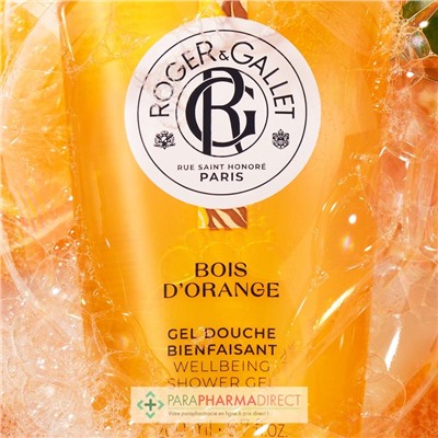 Roger & Gallet Bois d'Orange - Gel Douche Bienfaisant 200 ml