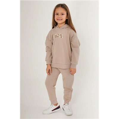 Kız Çocuk Kum Pijama Takımı