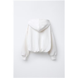SUDADERA GLOBO CAPUCHA ESTAMPADA