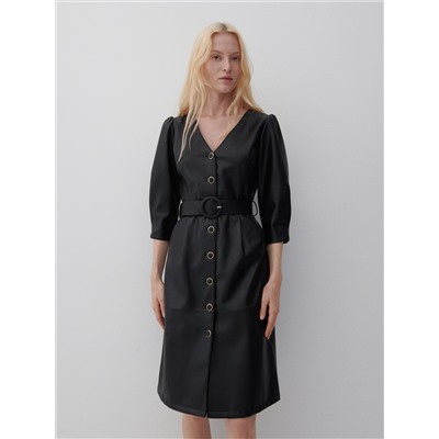 Kleid Aus Kunstleder