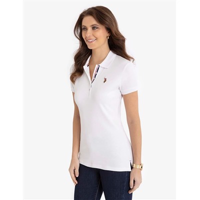 SOLID INTERLOCK POLO SHIRT