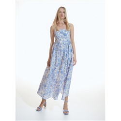 Maxikleid aus Baumwolle