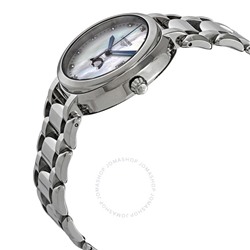 PrimaLuna Moonphase Mother of Pearl Diamond Dial Ladies Watch Item No. L8.116.4.87.6