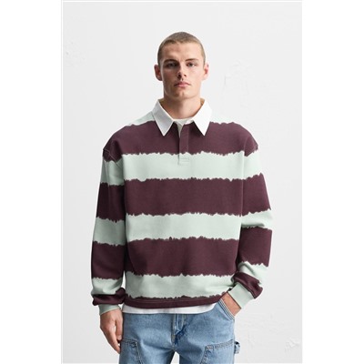 POLO ESTAMPADO RAYAS TIE DYE