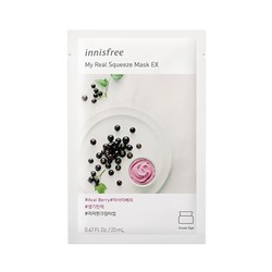 My Real Squeeze Mask-Acai Berry, Тканевая маска с экстрактом асайбери