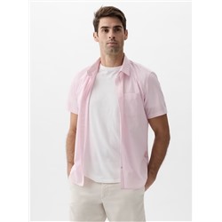 Stretch Poplin Shirt in Standard Fit