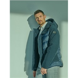 Jacke aus Materialmix