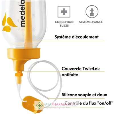Medela Système de Nutrition Supplémentaire - Dispositif d'Aide à l'Allaitement DAL