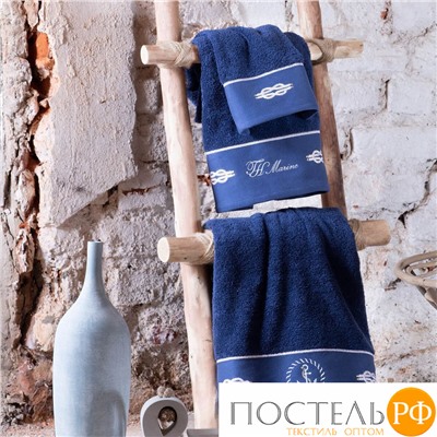 T1210T10230122 Полотенце Tivolyo Home ANCHOR синий 50X100