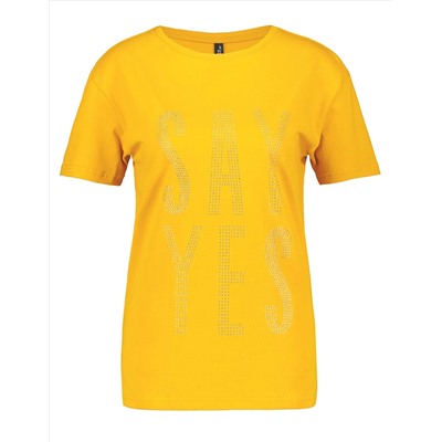 Damen T-Shirt mit Message-Print