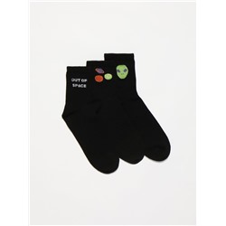 5-pack of space socks