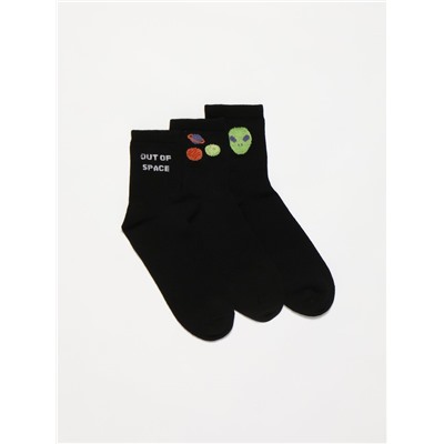 5-pack of space socks