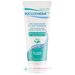 Buccotherm Gel Dentifrice - Gencives Sensibles - Au Fluor - BIO 75 ml