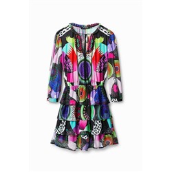 Vestido capas M. Christian Lacroix