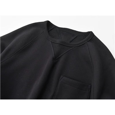 Утепленный свитшот с рукавами реглан и накладным карманом Polo Ralph Laure*n