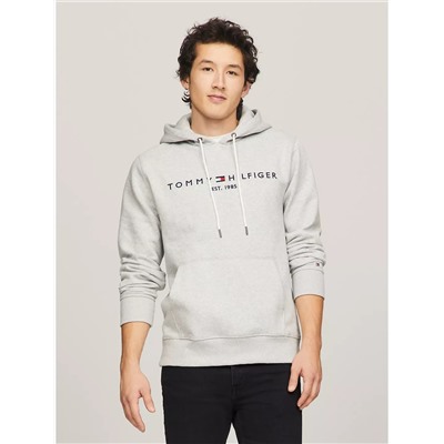EMBROIDERED TOMMY LOGO HOODIE