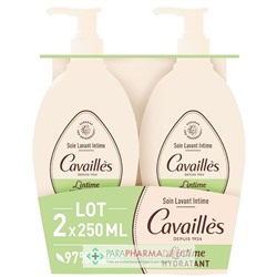 Cavaillès L'Intime Hydratant - Soin Lavant Intime - LOT de 2x250ml