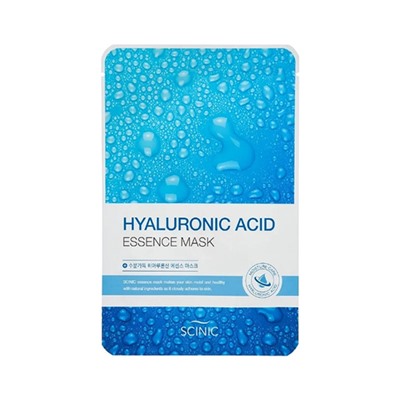 Hyaluronic Acid Essence Mask, Тканевая маска увлажняющая с гиалуроновой кислотой