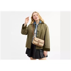 Hadley Shoulder Bag With Signature Canvas