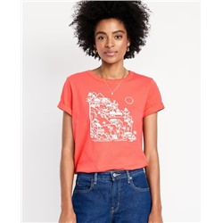 EveryWear Crew-Neck Graphic T-Shirt