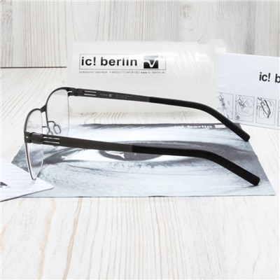 IB00032 - Оправа ic!Berlin T117 gun metal + футляр