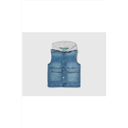 United Colors of BenettonErkek Çocuk Mix Jean Yelek Denim