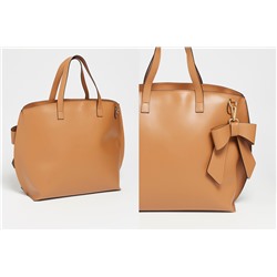 Bolso de piel Lila Camel