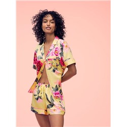 Victoria's Secret Glazed Satin Short Pajama Set