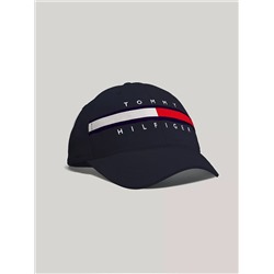 Flag Stripe Logo Baseball Cap