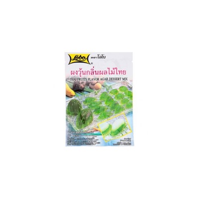 Смесь для приготовления тайского мармелада со вкусом фруктов от Lobo 115 гр / Thai Fruits Flavour Dessert Lobo 115 g