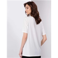 Ekru Comfort Fit Bluz