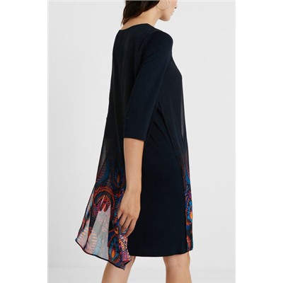 Vestido recto boho