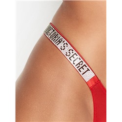 VERY SEXY Rhinestone Shine Strap Thong Panty