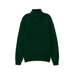 Jersey de lana Verde oscuro