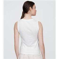 Ribbed Shell Tank Top