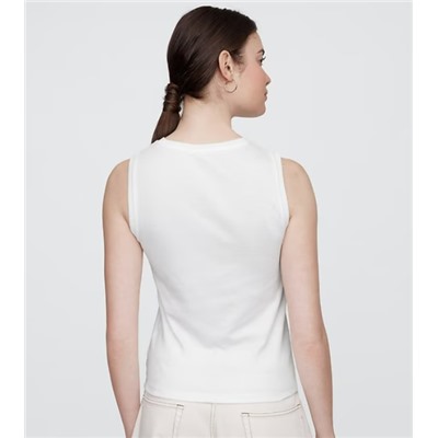 Ribbed Shell Tank Top