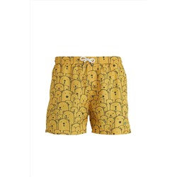 Bad Bear, Erkek Mustard Deniz Şortu