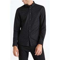 Camisa slim fit - Negro